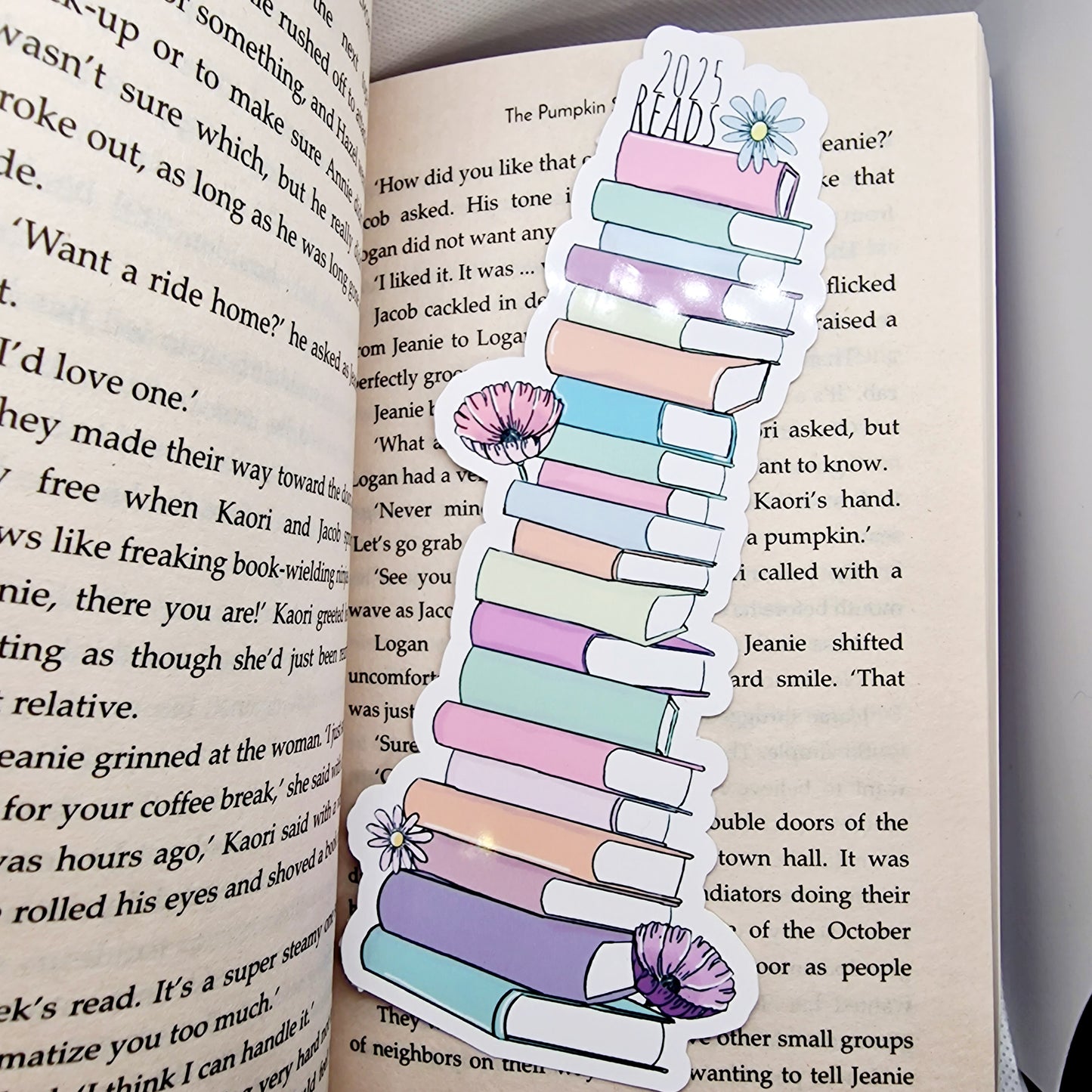 Book Themed Reading Tracker Bookmark