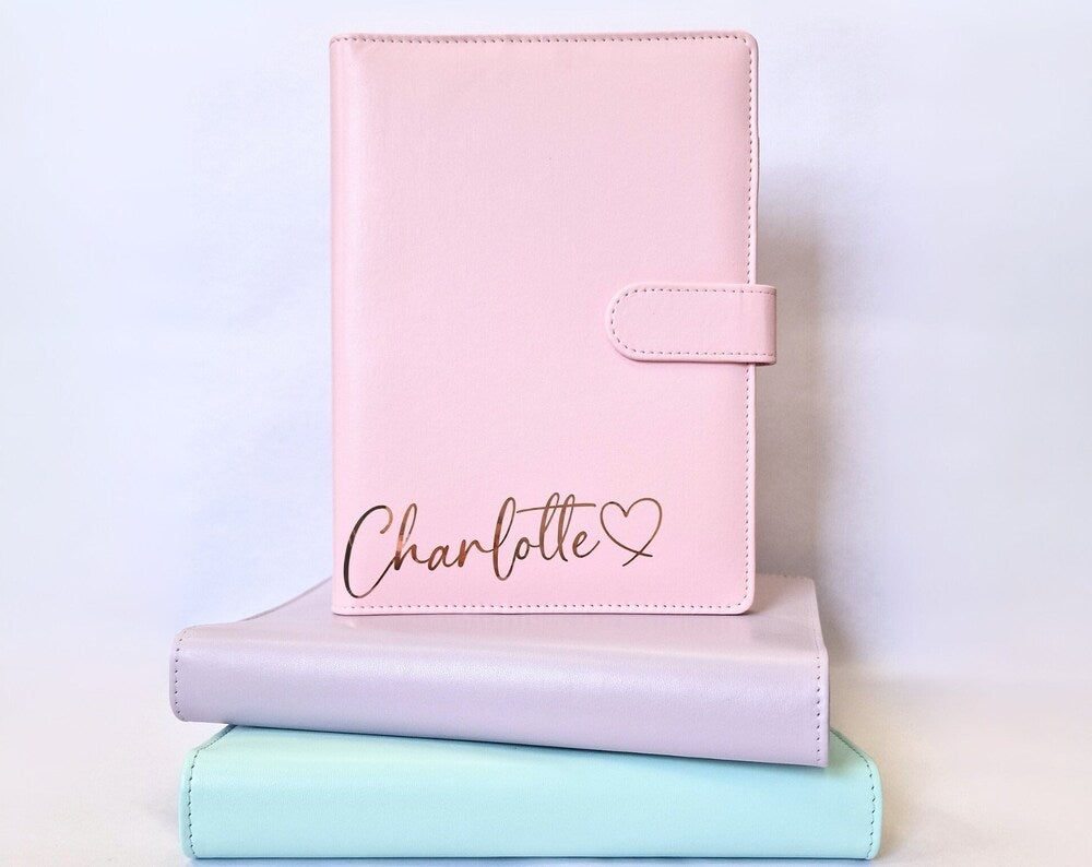 A5 Ring Binder Organiser - Pink