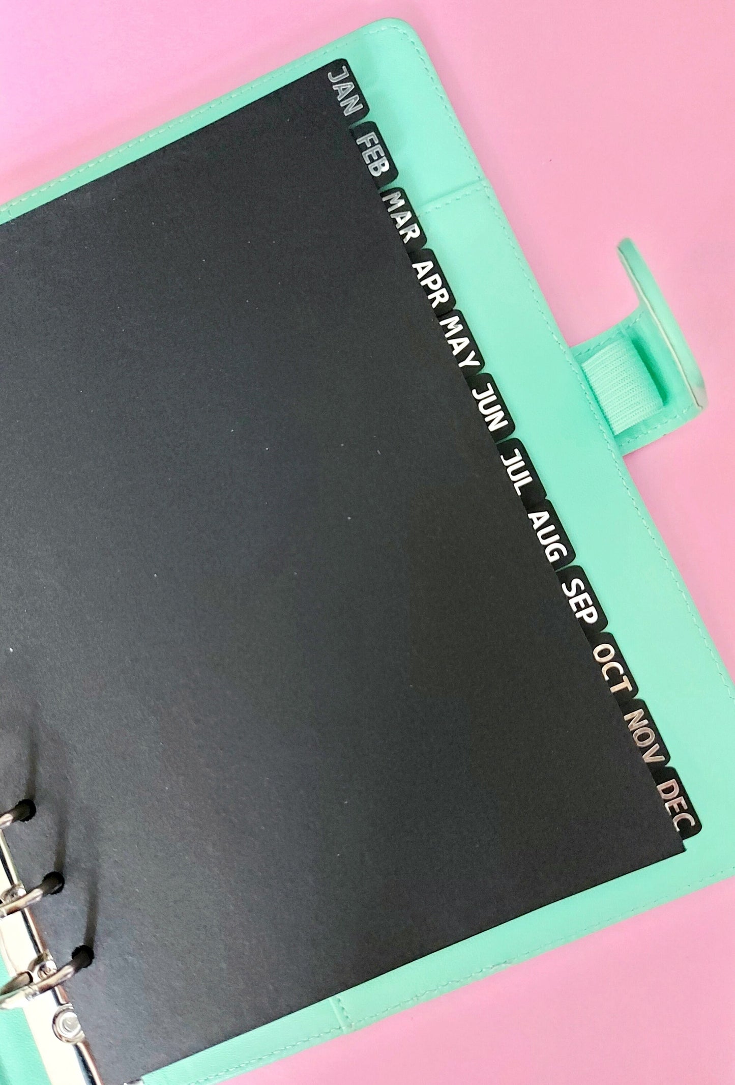A5 SIDE TABBED Dividers | 5 or 12 Custom Tabs for A5 Organiser | Thick 200GSM Card