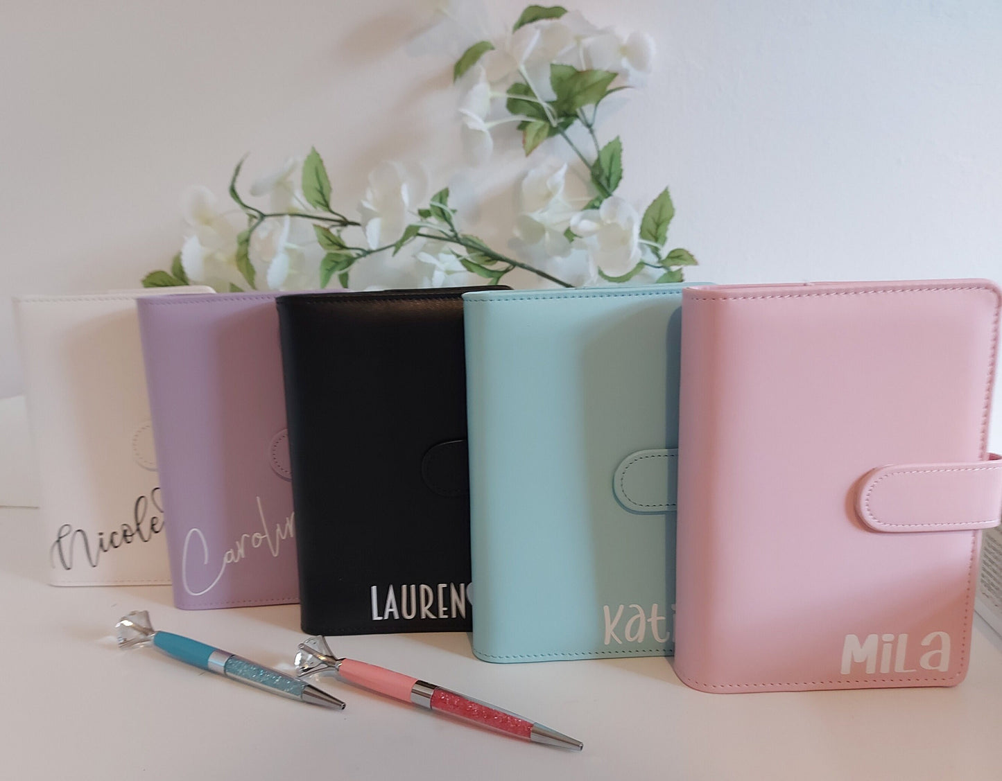 Personalised Budget Binder Finance Saving System | A6 Money Saving Plastic Cash Wallets | Personalised Categories on Cash Stuffing Envelopes