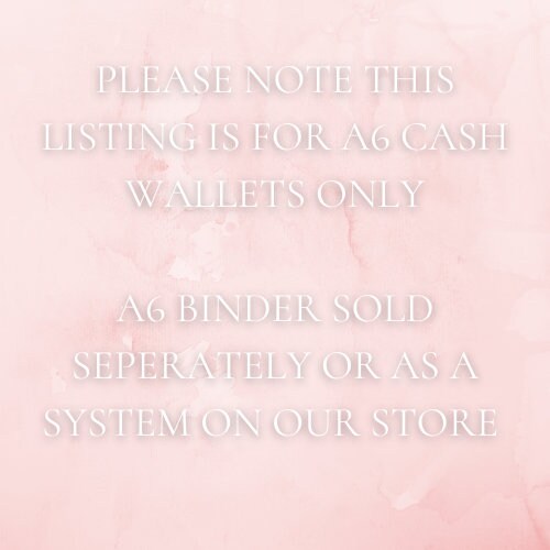 Budget Cash Stuffing Envelopes | A6 Money Saving Plastic Cash Wallets for Budget Planner | Dave Ramsey, Budget Mom System Sinking funds