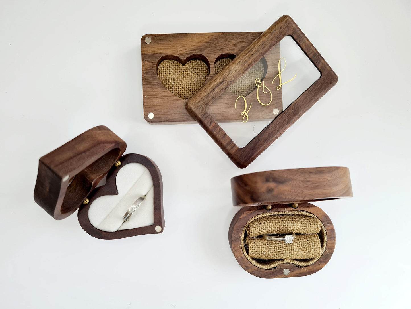 Custom Wedding Ring Box, Wood Ring Box, Engagement Ring Box, Ring Bearer Ring Box, Ring Box Holder, Proposal Ring Box, Wedding Ring Box