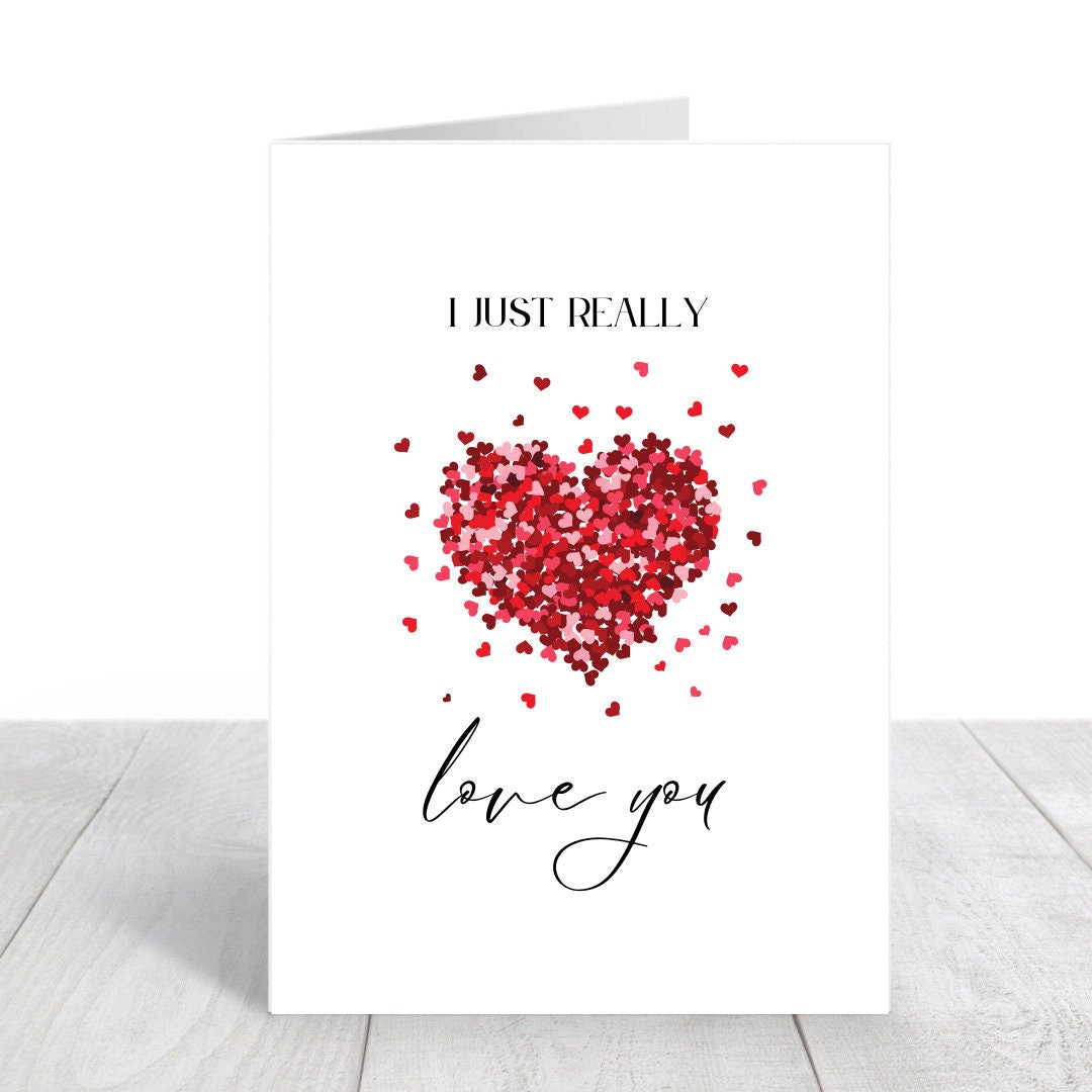 Anniversary day Card | Romantic Anniversary Card for Boyfriend, Husband, Girlfriend, Wife Anniversary | Valentines day greeting card
