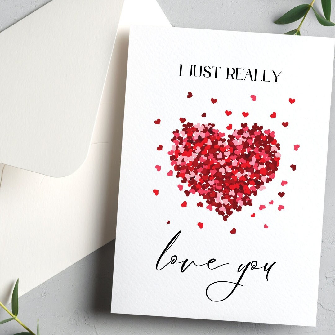 Anniversary day Card | Romantic Anniversary Card for Boyfriend, Husband, Girlfriend, Wife Anniversary | Valentines day greeting card