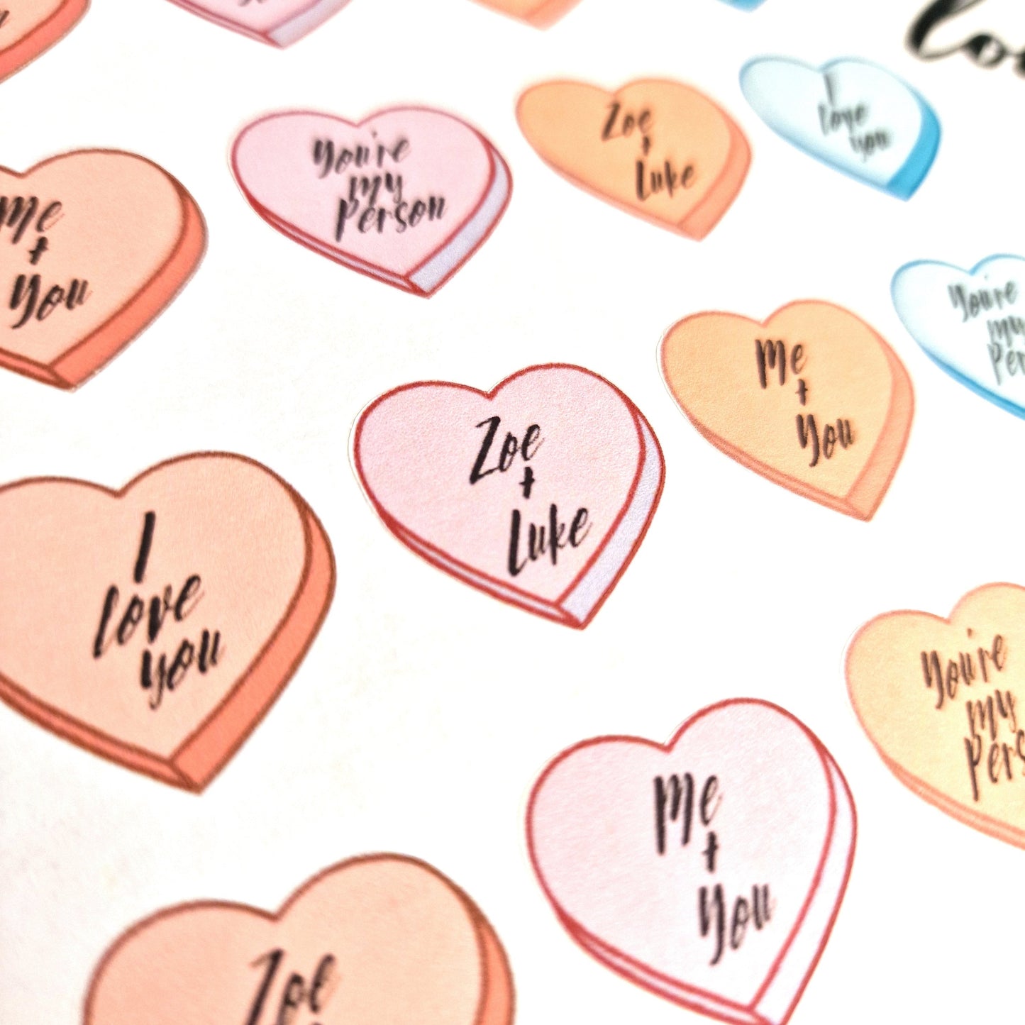 Personalised stickers for scrapbooking | Personalised couple love scrapbook pictures | Memory DIY Craft Special Occasion Wedding Birthday