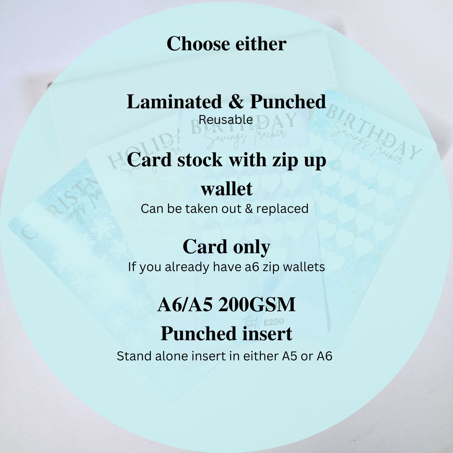 Cash Stuffing Savings Challenge Tracker A6 trackers Laminated Money saving challenge | A5 A6 Printed Cash savings stuffing trackers