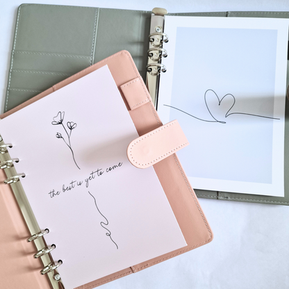 A5 Ring Binder Organiser - Grey