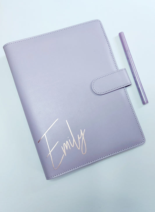 A5 Ring Binder Organiser - Purple