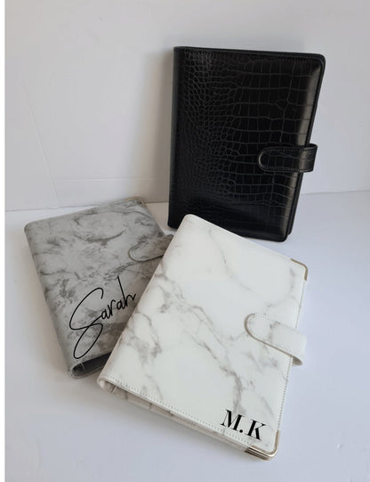A5 Ring Binder Organiser - Marble Effect