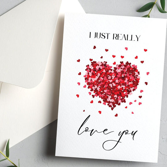 Anniversary day Card | Romantic Anniversary Card for Boyfriend, Husband, Girlfriend, Wife Anniversary | Valentines day greeting card