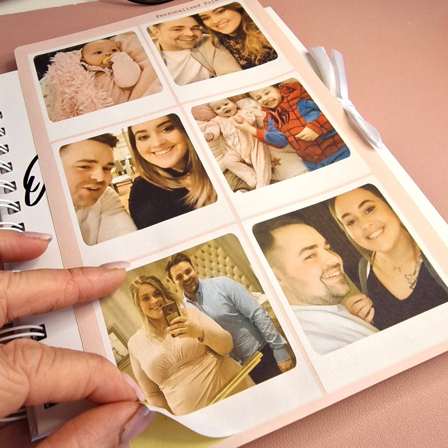 Personalised Photo Stickers | Personalised photo scrapbook pictures | Memory DIY Craft Special Occasion Wedding Birthday Polaroid