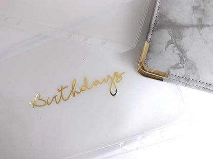 Personalised A5 Budget Binder Money Cash Organiser With Cash Envelopes, Cash Stuffing Envelopes | Larger size