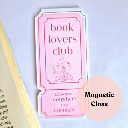 Magnetic Planner Paper Clip | Pink Bookmark, Page Marker Clip Cute Planner Accessories Decor | Paper Holder Quote