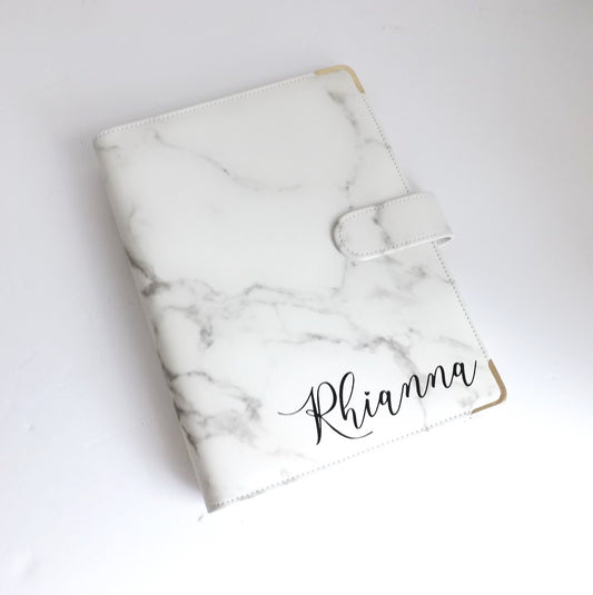 A5 Ring Binder Organiser - Marble Effect