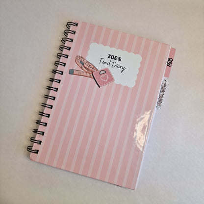 Food planning diary notebook | Weekly meal planner | Daily food diary | SW Calorie counting Planner Diet tracker weightloss