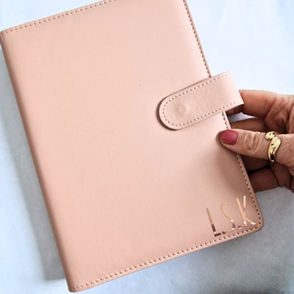 A5 Ring Binder Organiser - Nude