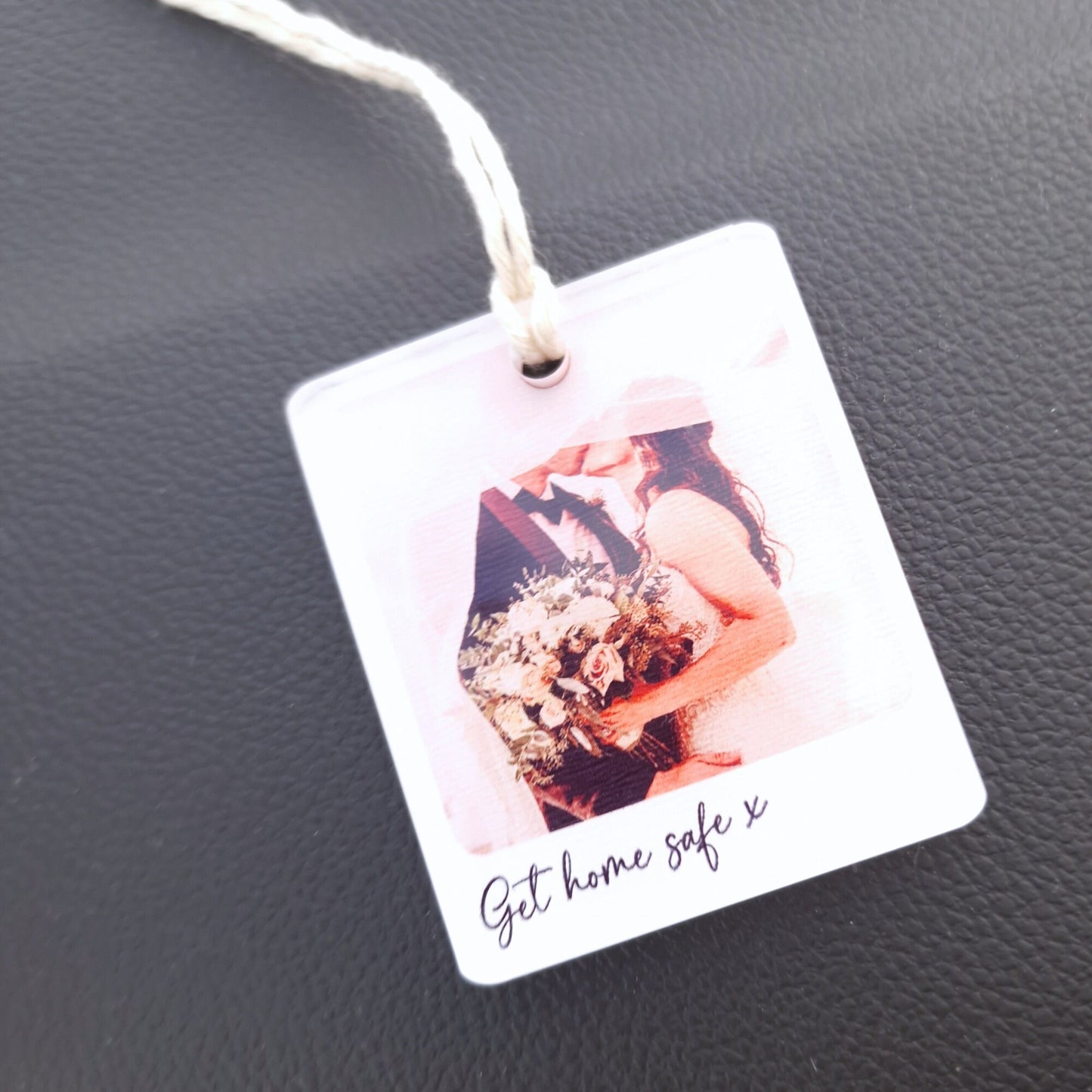 Personalised Photo Car Hanging Car Ornament| Sentimental, First Car, Pass Test Gift, Couples Gift for Him Her, Keepsake Memorial Memory Gift
