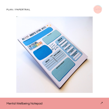 Mental Wellbeing Notepad — Papertrail lead image
