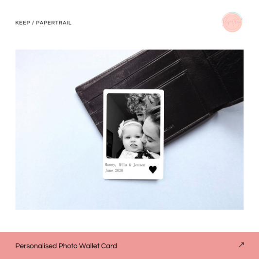 Personalised Photo Wallet Card — lead image